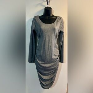 Heart & Hips gray sexy dress